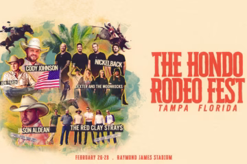 Cody Johnson, Jason Aldean, Nickelback Coming To Tampa For Hondo Rodeo Fest