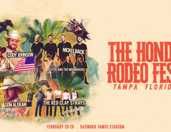 Cody Johnson, Jason Aldean, Nickelback Coming To Tampa For Hondo Rodeo Fest