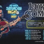 Luke Combs My Kinda Saturday Night Tour 2027 announcement with concert dates