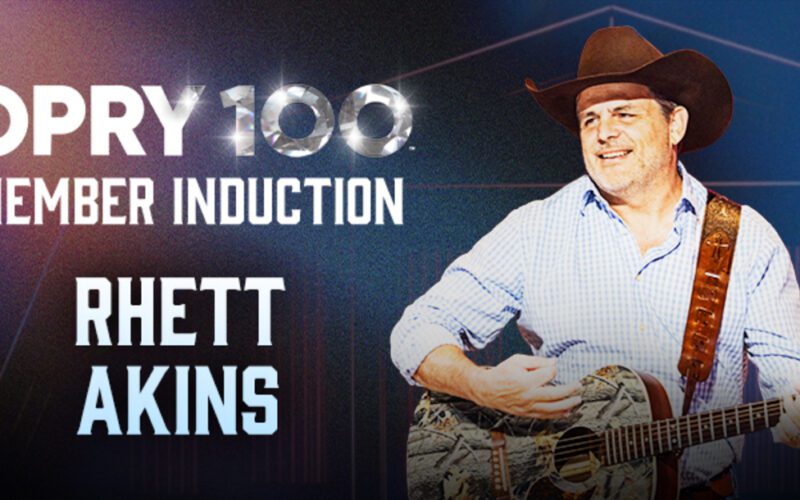 Rhett Akins Grand Ole Opry member induction announcement
